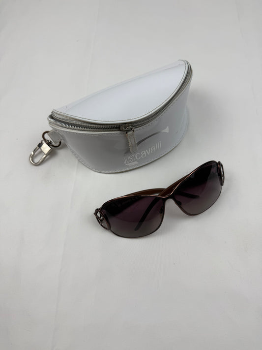 Gold panther 2000s logo sunglasses