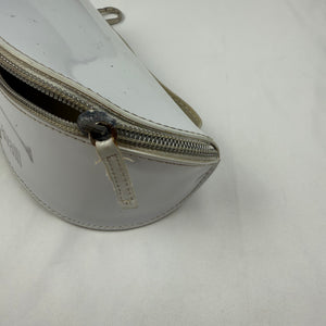 Black 2000s rhinestones logo sunglasses