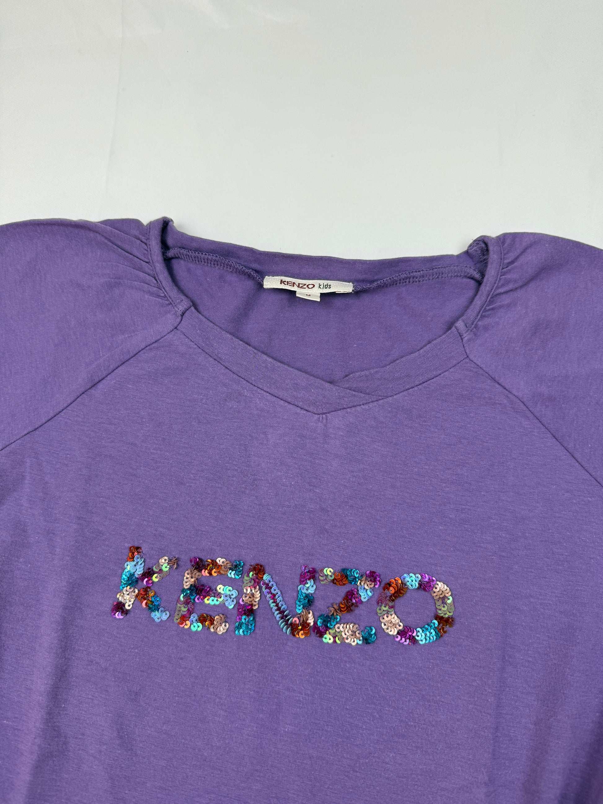 Purple logo tee (S/M)