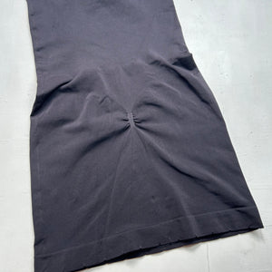 Black shape stretchy underwear mini dress (S)
