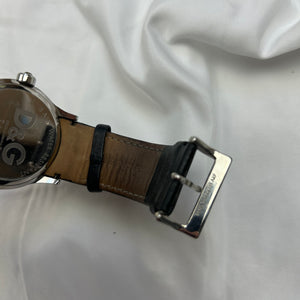 Vintage stainless steel silver jewelry watch