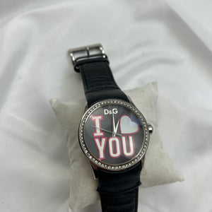 Vintage stainless steel silver jewelry watch