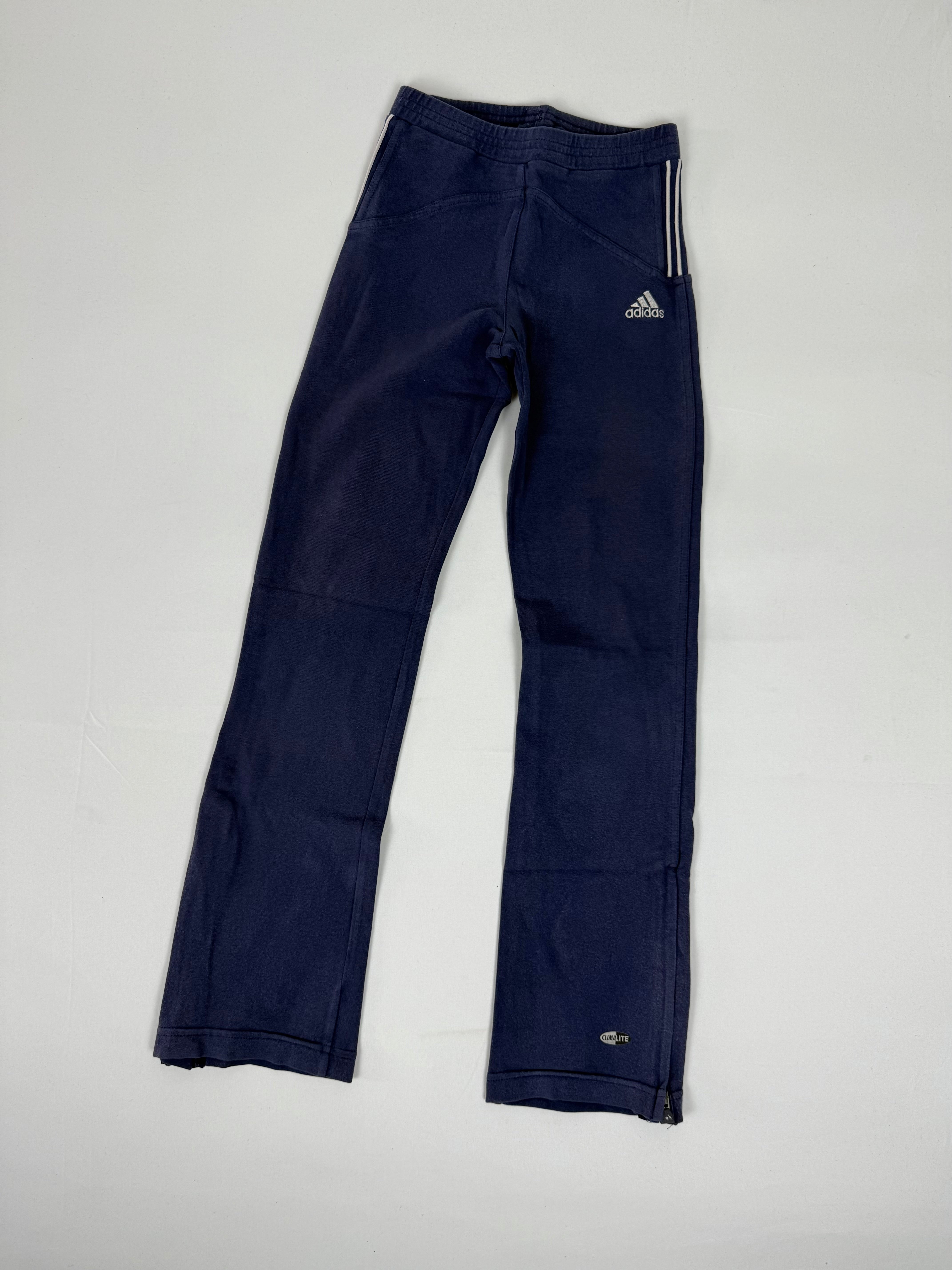 Navy cotton activewear capri pants (XS)