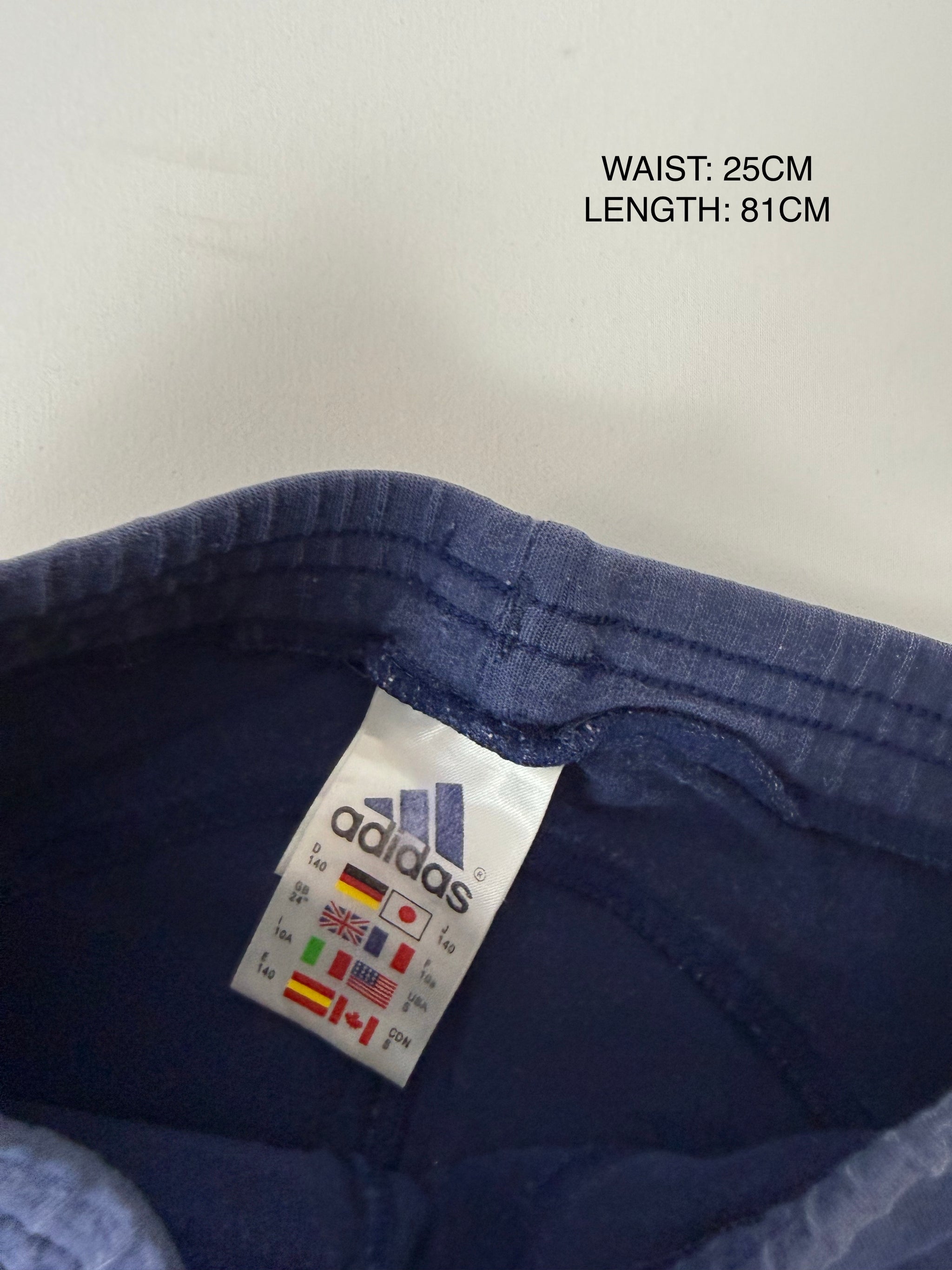 Navy cotton activewear capri pants (XS)