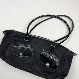 Black uni shoulder bag (42x15cm)