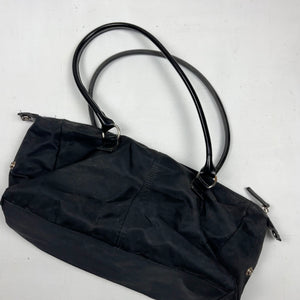Black uni shoulder bag (42x15cm)