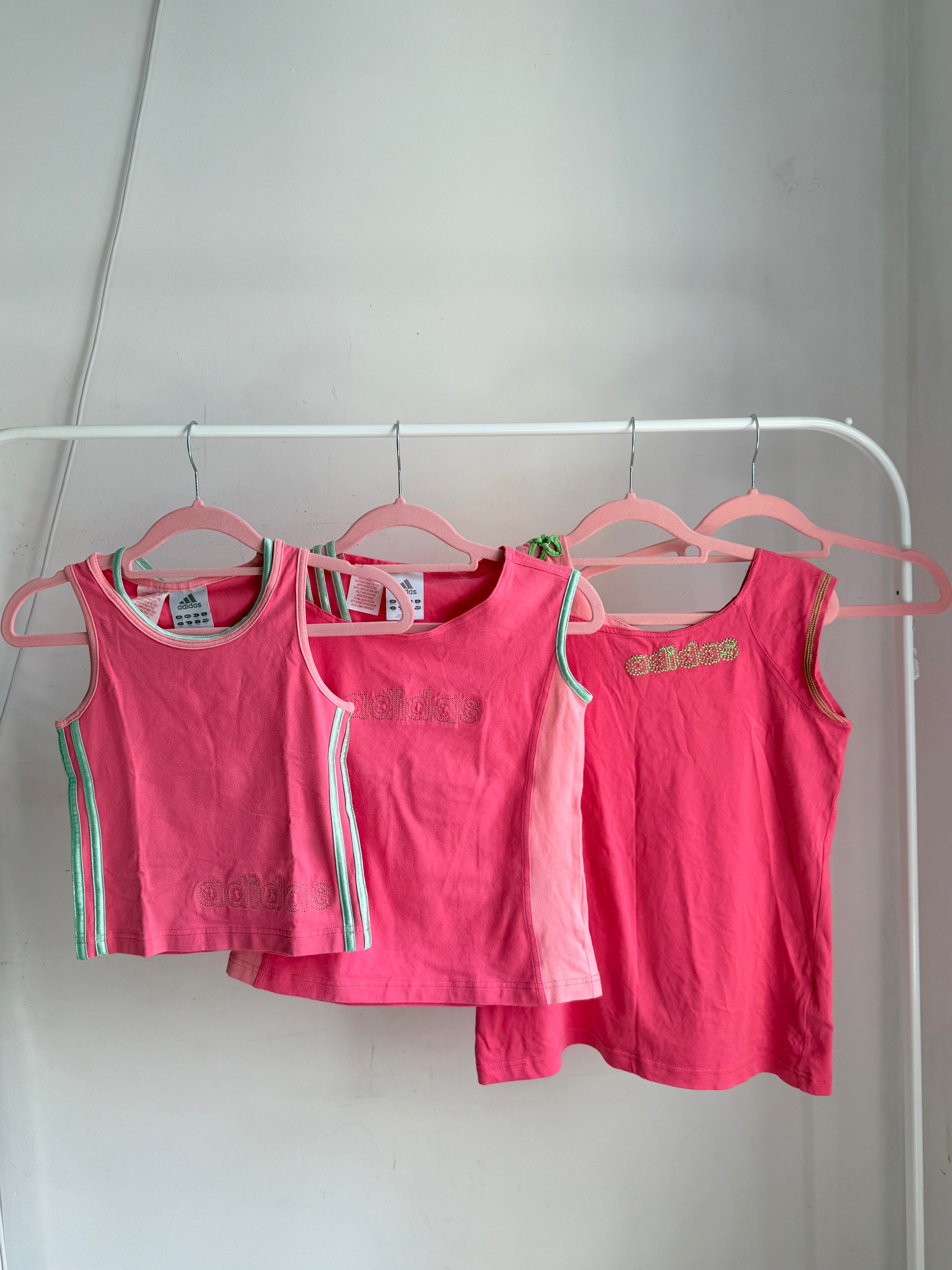 Pink activewear cotton top