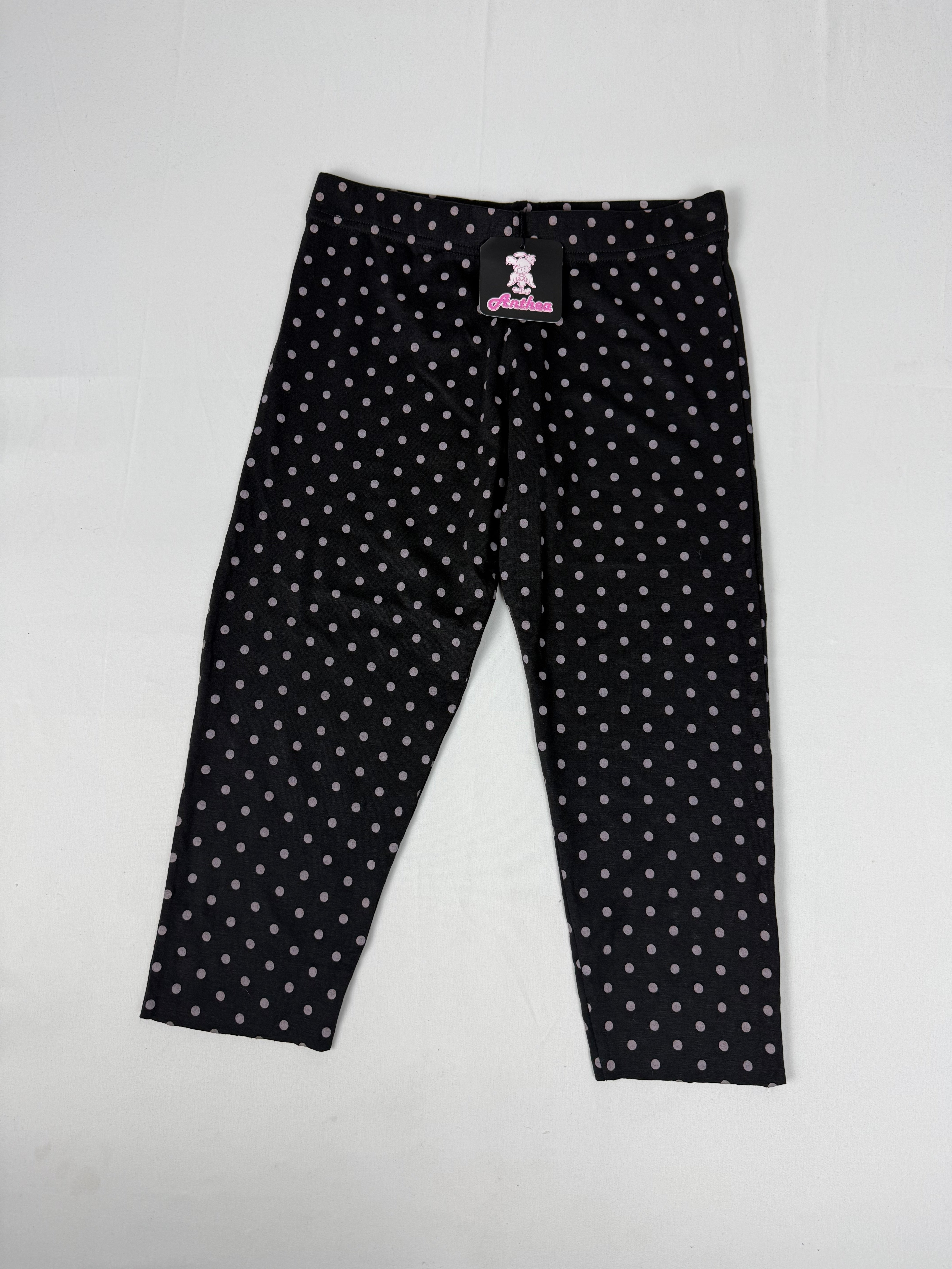 Polka dots low waist capri pants (S/M)