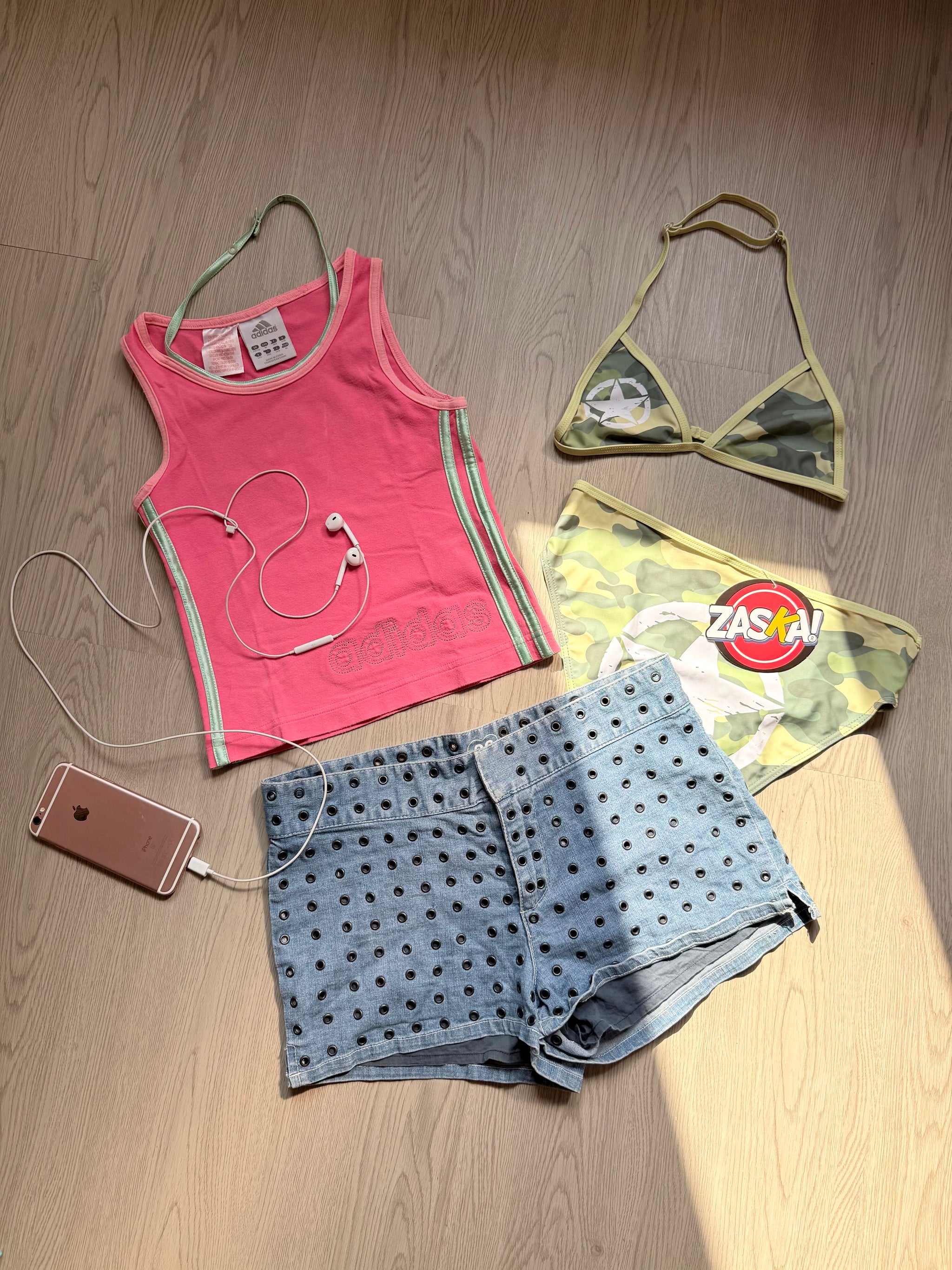 Pink activewear cotton top