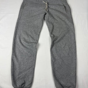 Grey cotton low rise joggers pants (M)