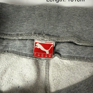 Grey cotton low rise joggers pants (M)