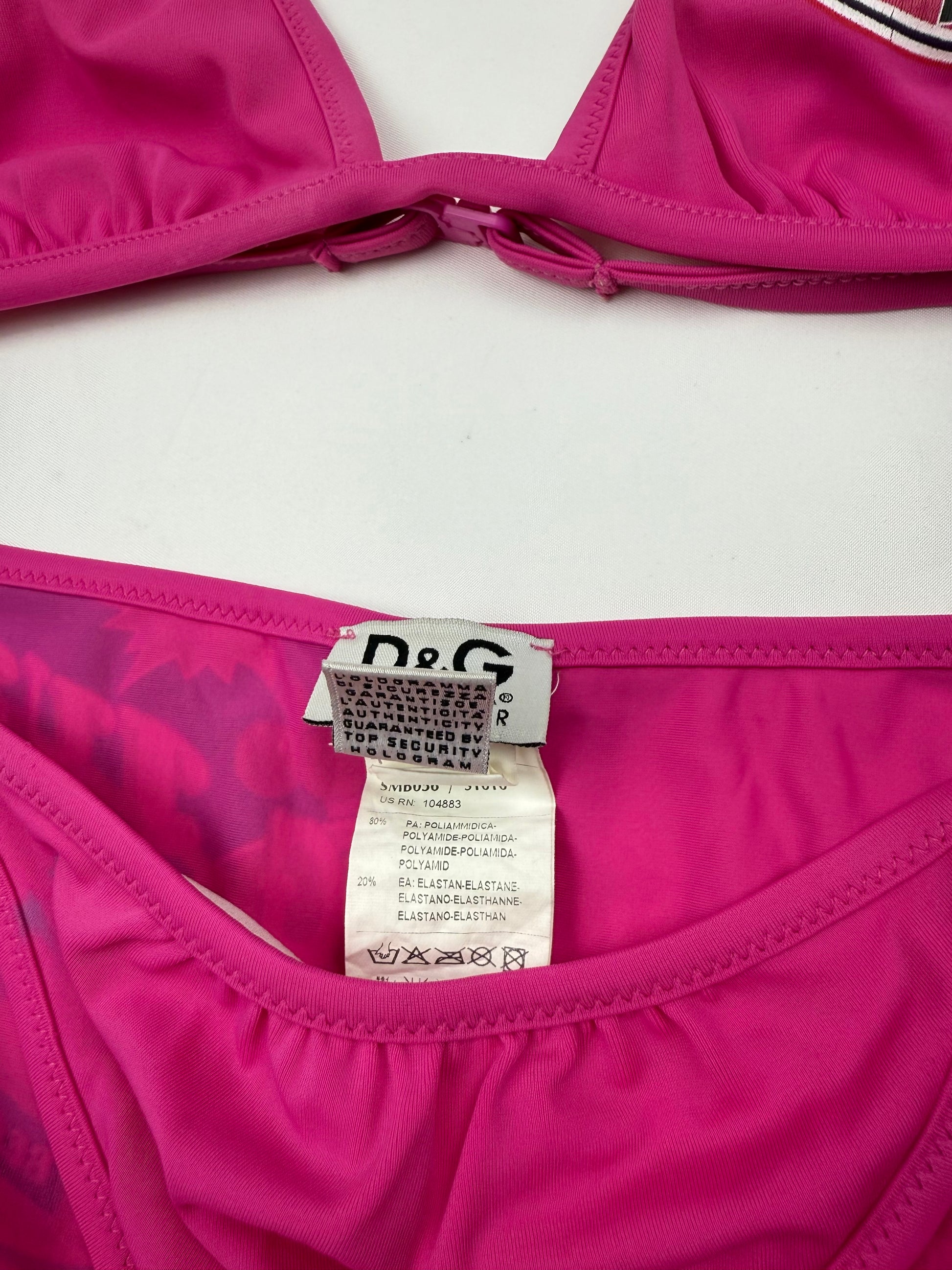 Pink juicy edition low waisted bikini set (S/M)