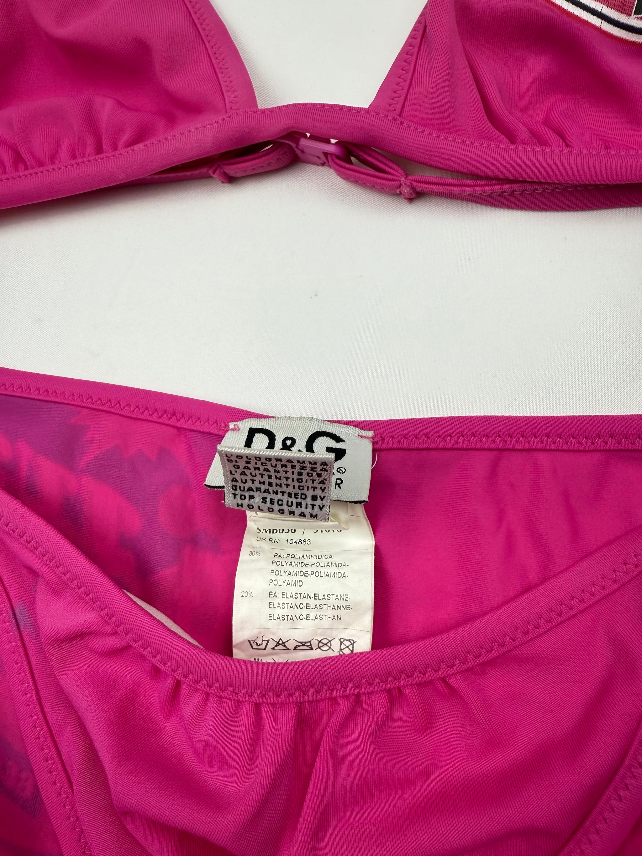 Pink juicy edition low waisted bikini set (S/M)