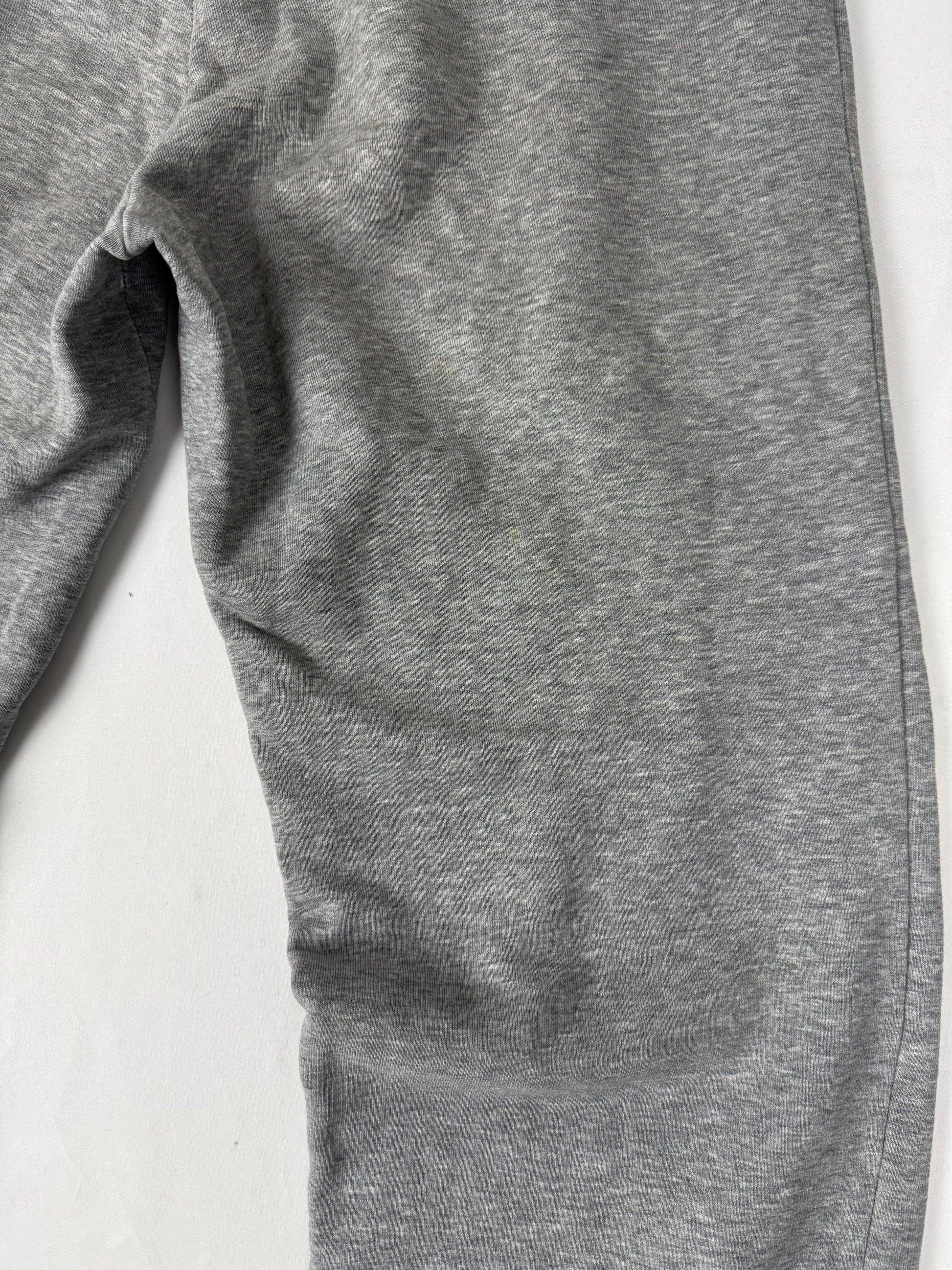 Grey cotton low rise joggers pants (M)
