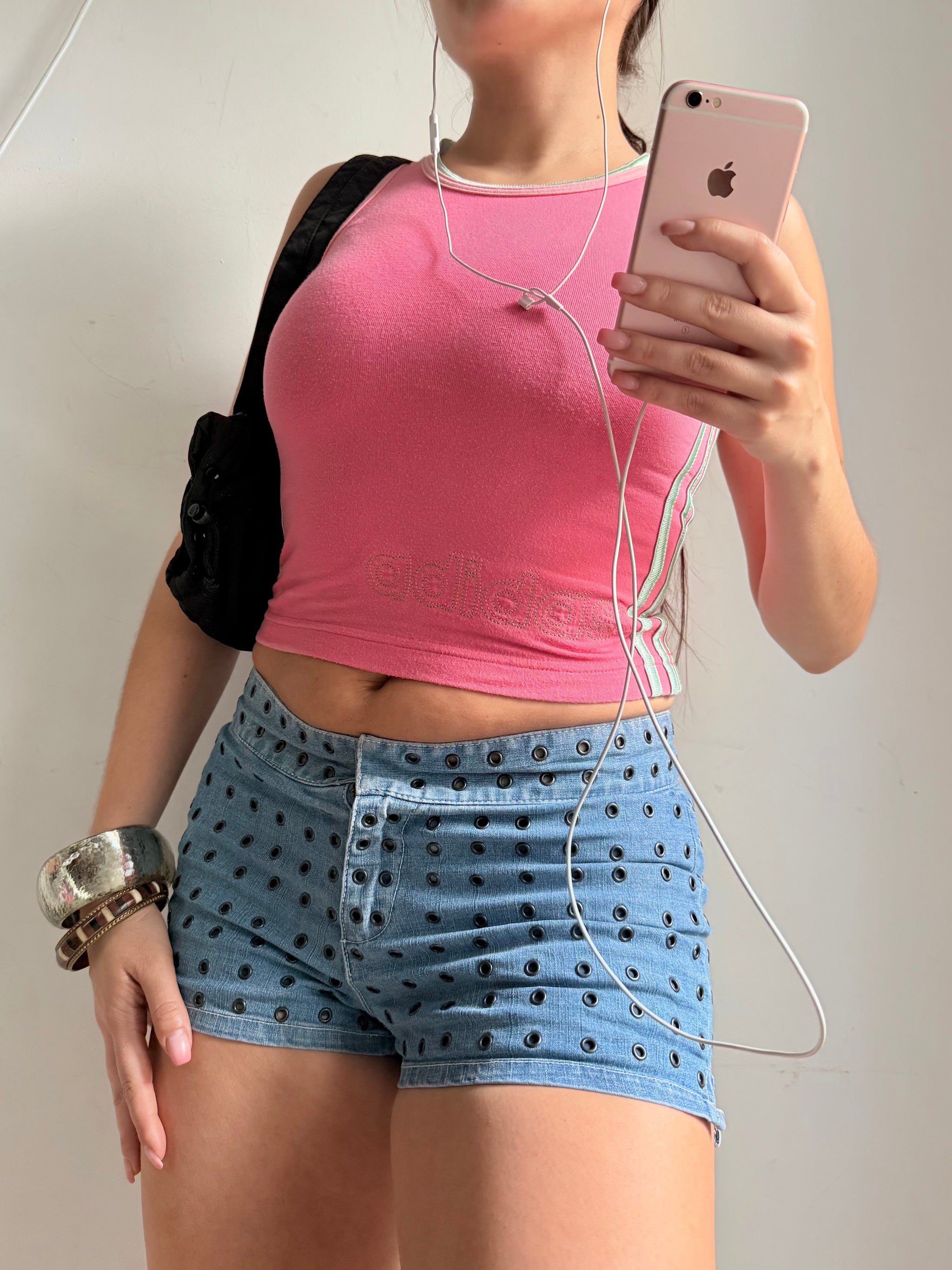 Pink activewear cotton top