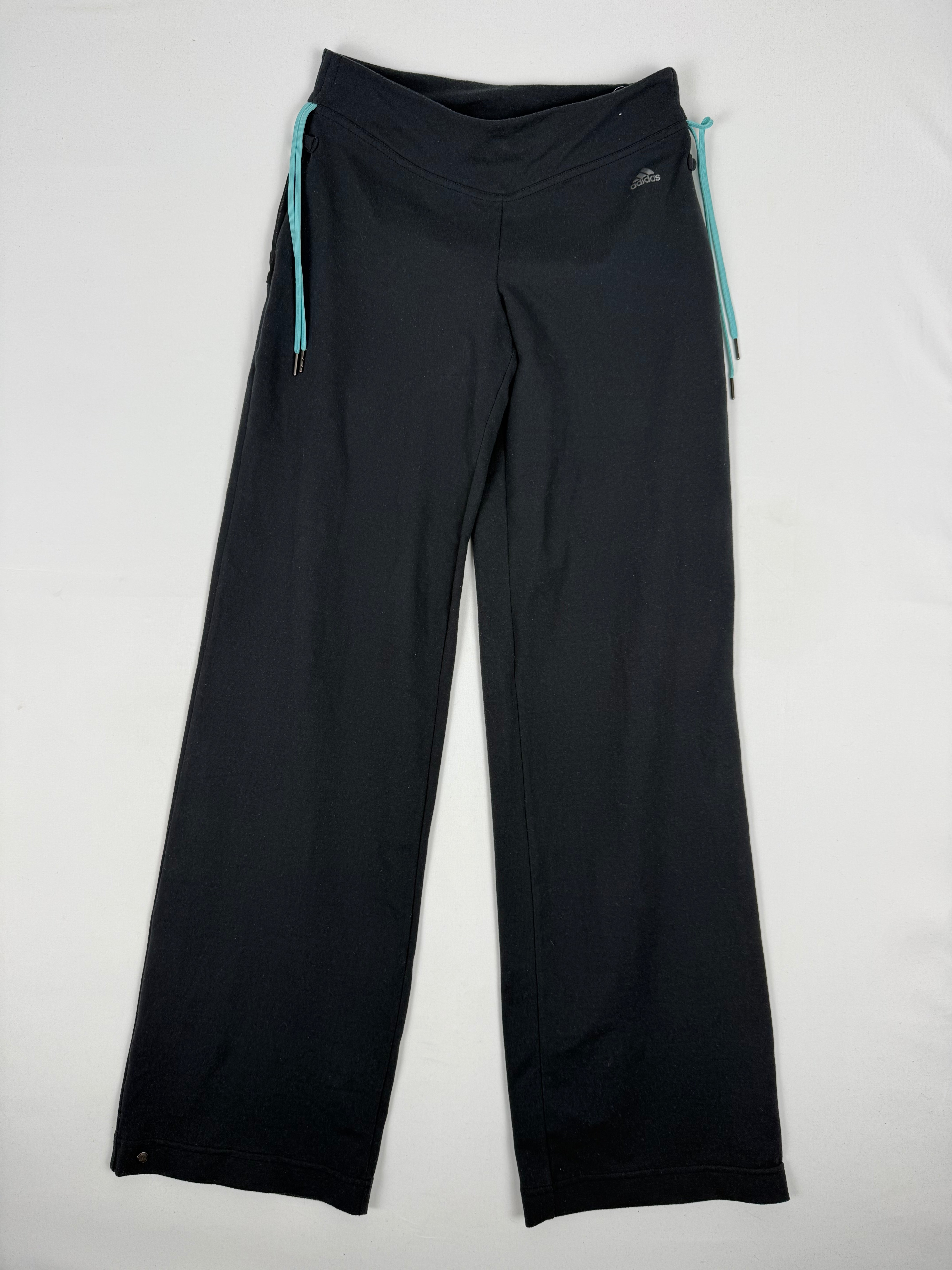 Black low rise activewear pants (XS)