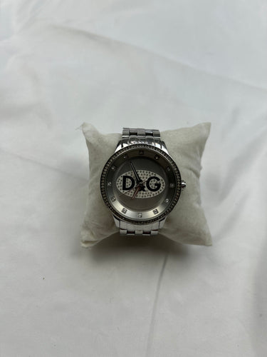 Vintage stainless steel silver  jewelry watch (XS)