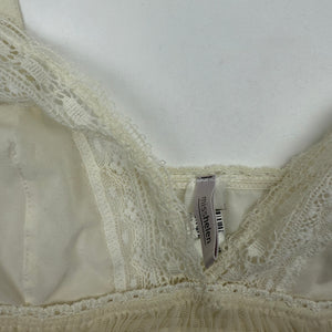 White lace babydoll cami top (S)