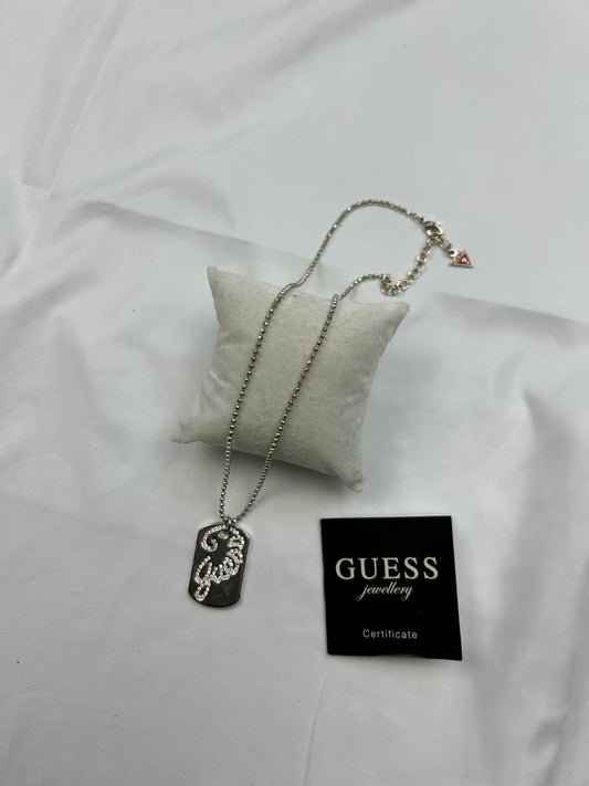 Silver stainless steel necklace