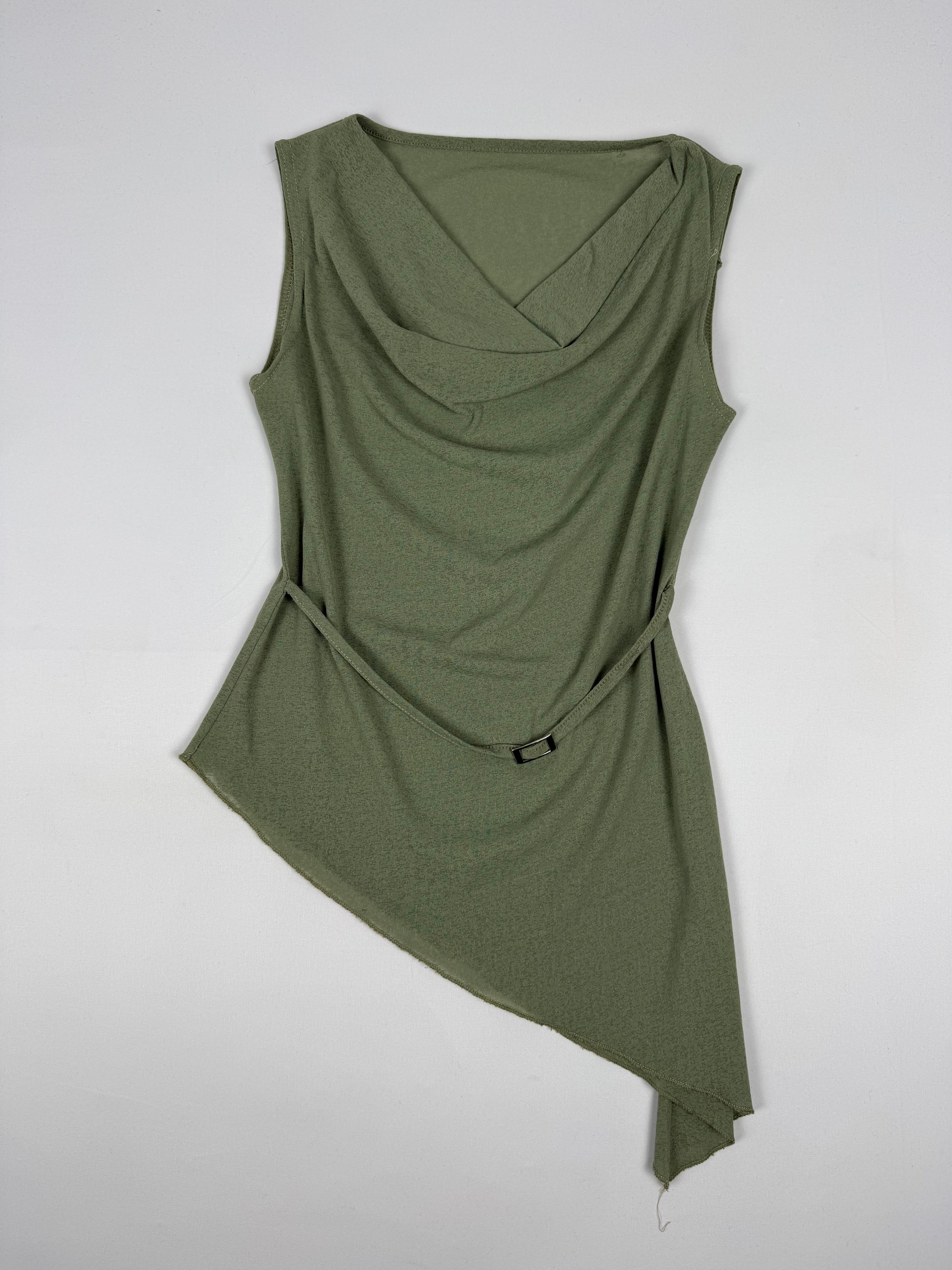 Khaki asymmetric top (S)