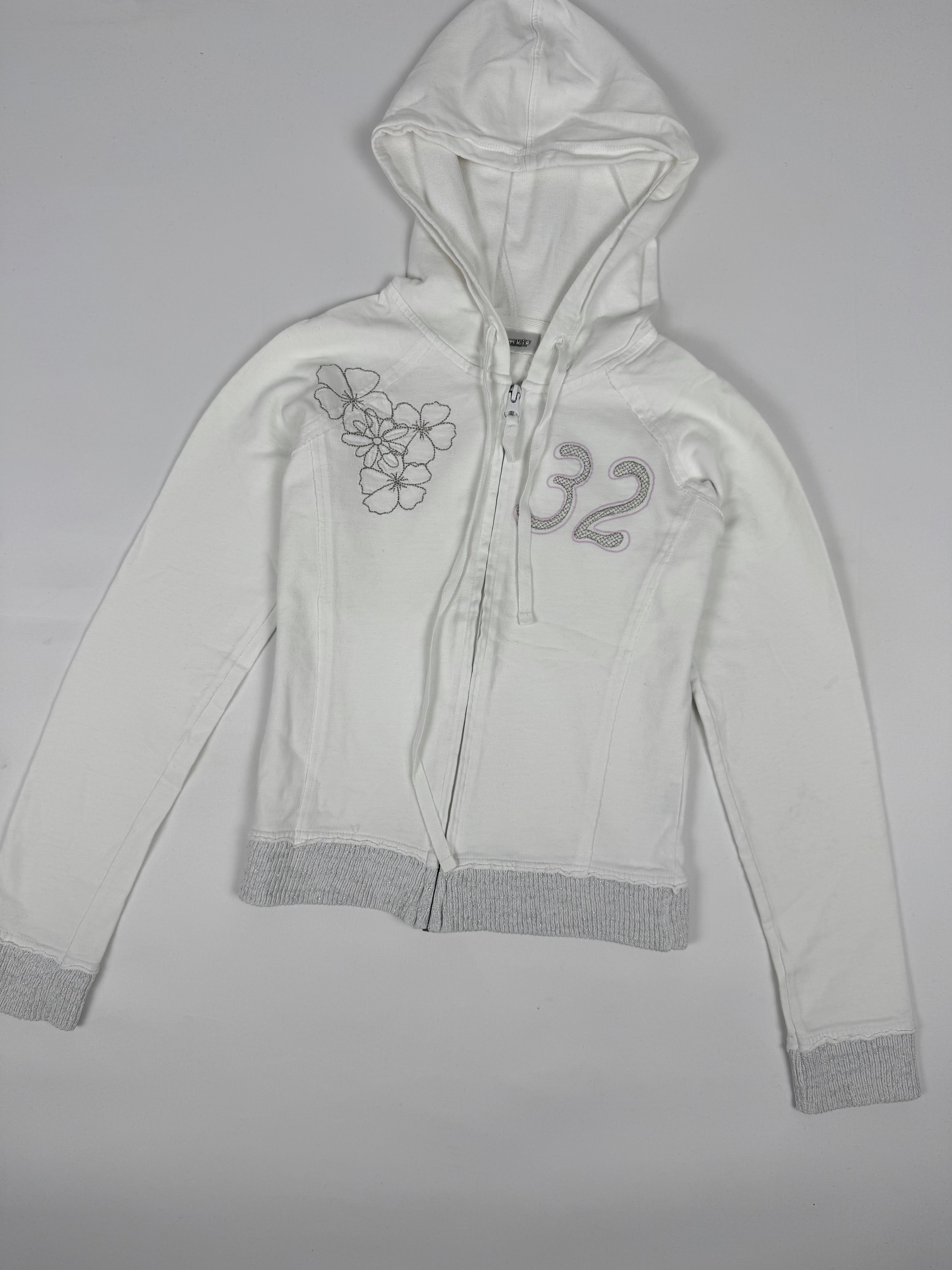 Veste courte zippée kaki (M)