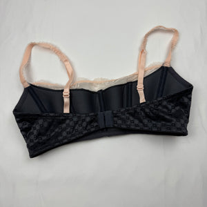 Grey lace bralette (S)