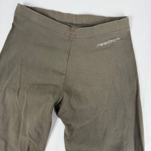 Khaki low rise bootcut joggers pants (XS)
