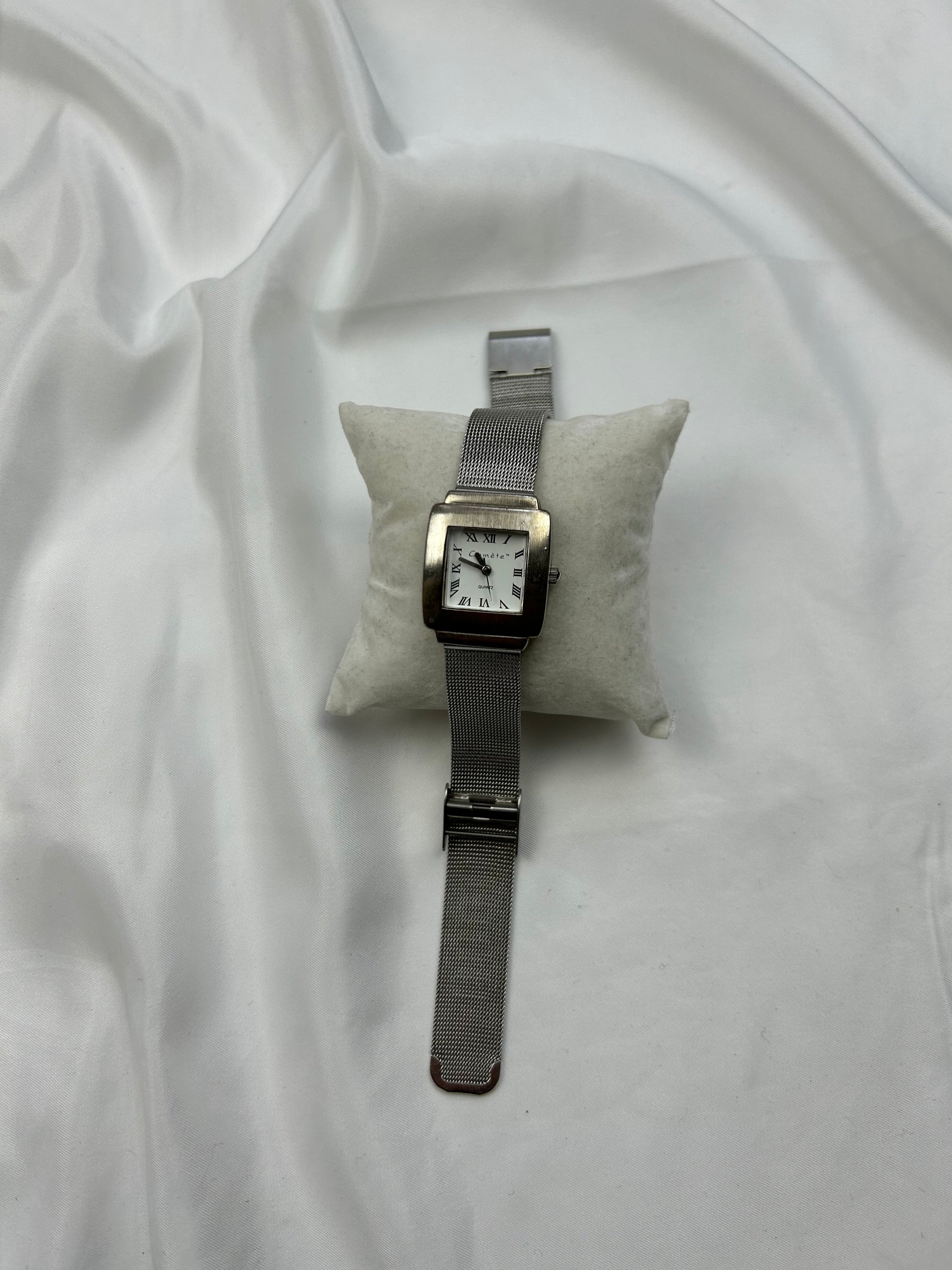 Vintage stainless steel  jewelry watch