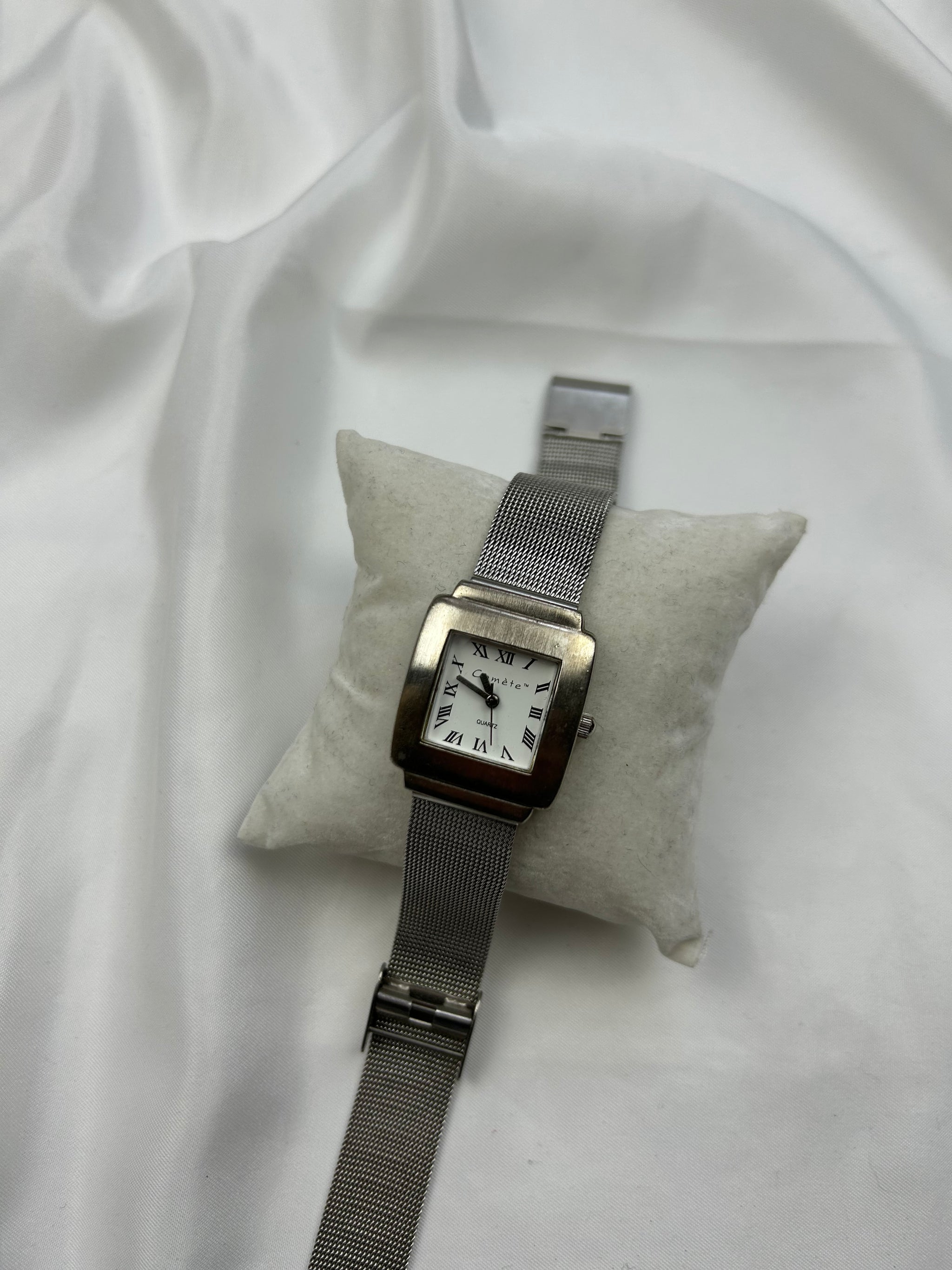 Vintage stainless steel  jewelry watch