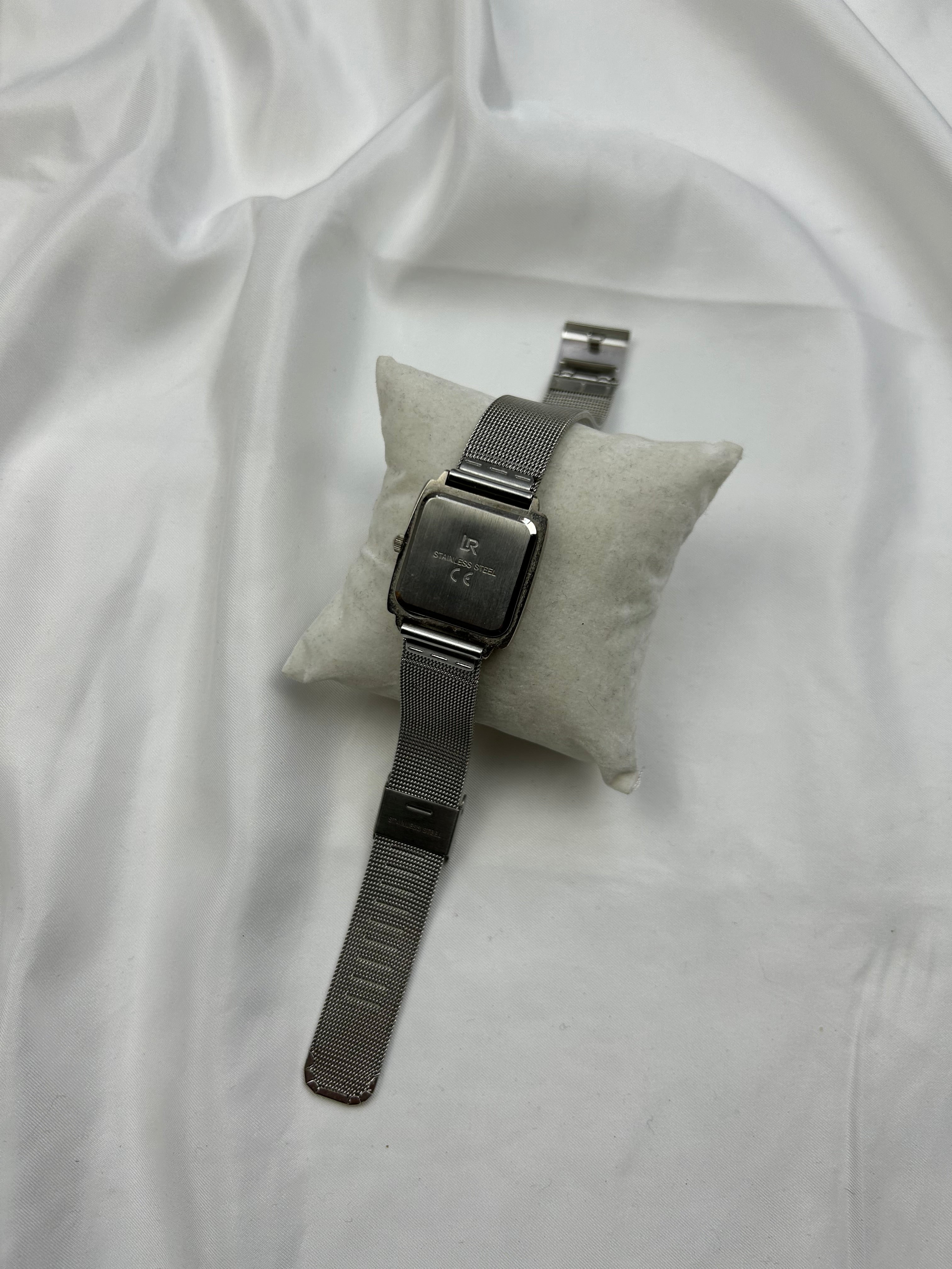 Vintage stainless steel  jewelry watch