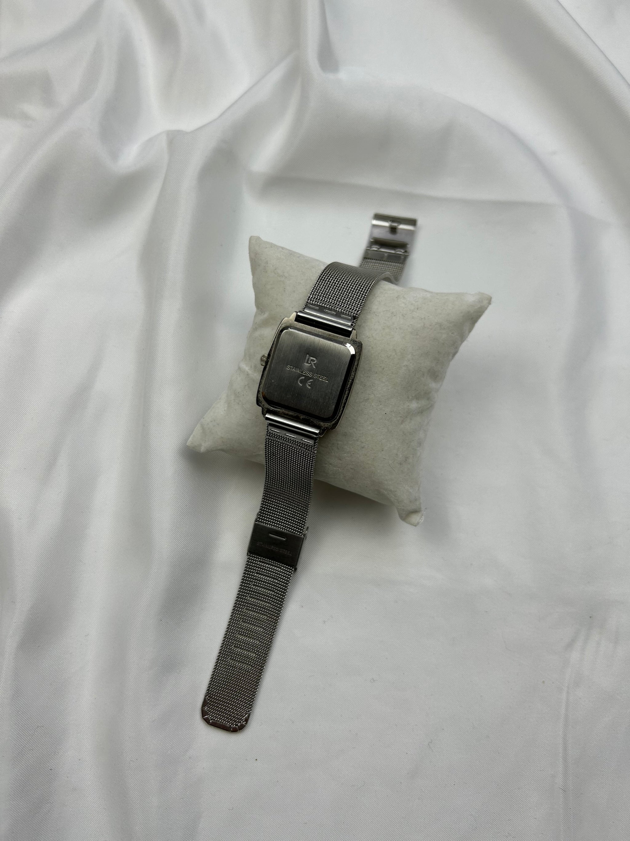 Vintage stainless steel  jewelry watch