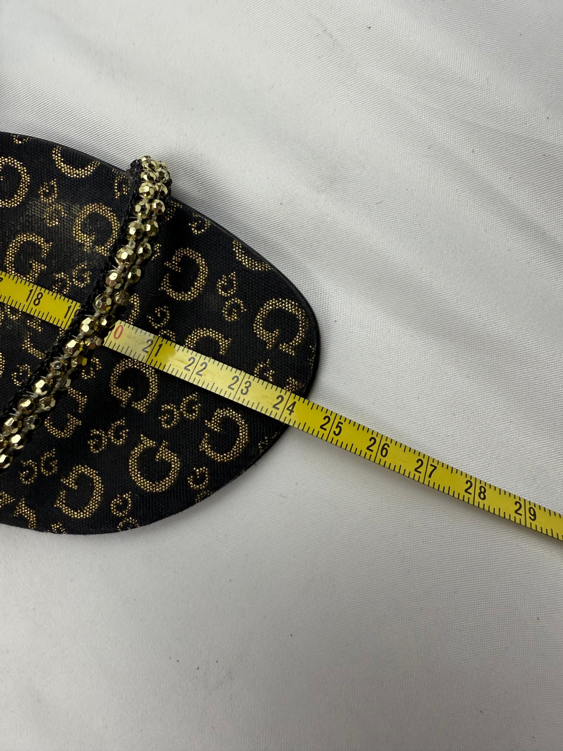 Gold rhinestones kitten heels mules (37)