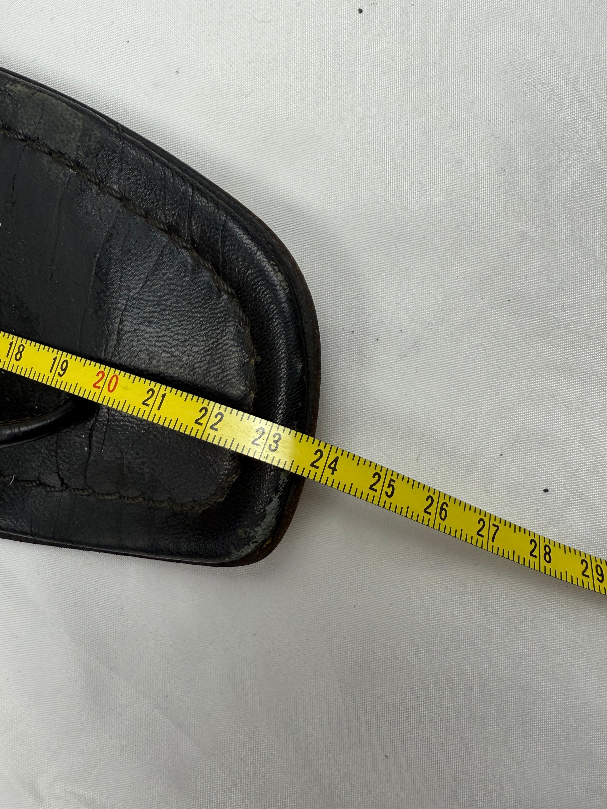 Black buckle summer sandals shoes (36)