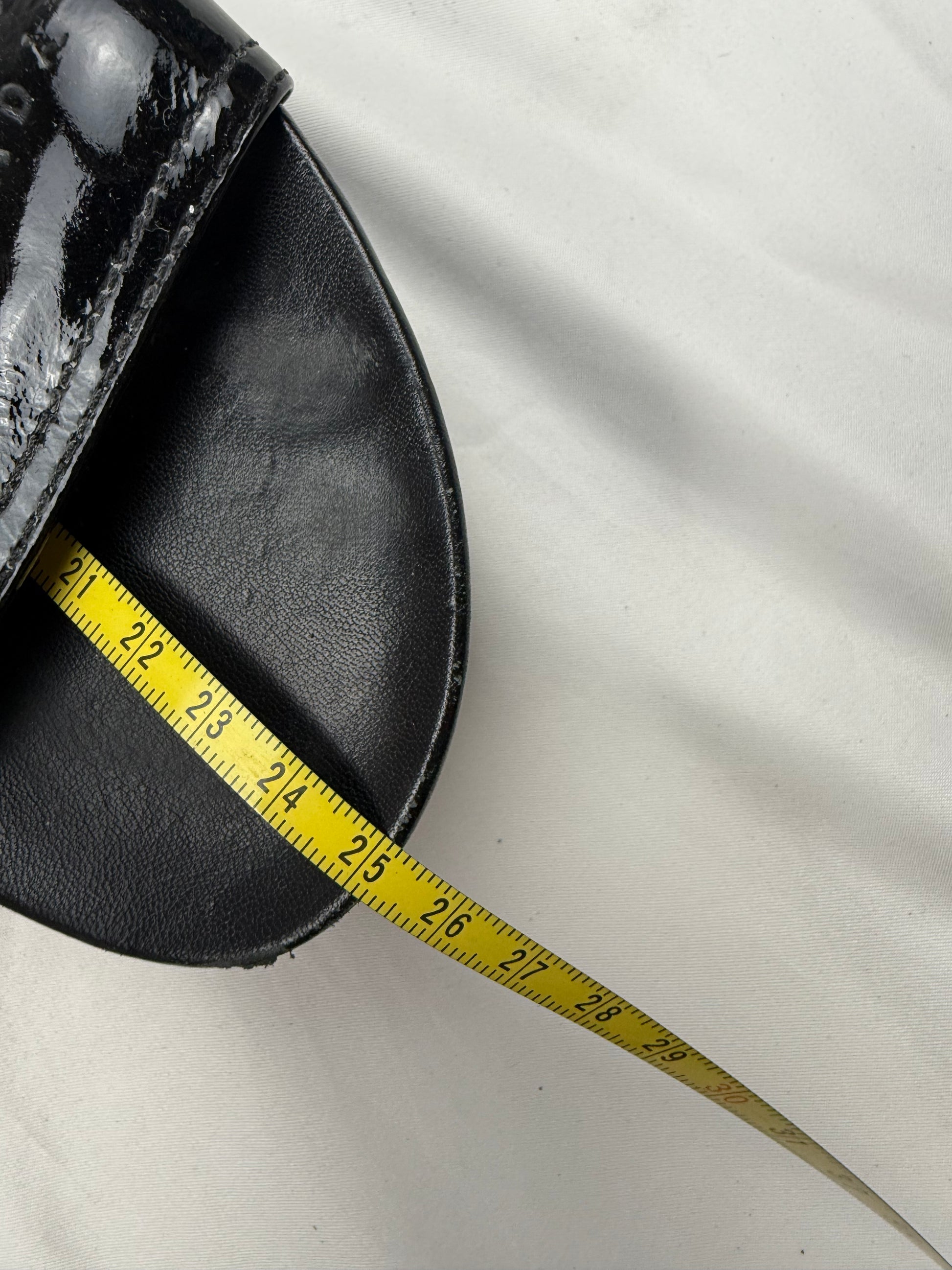 Black platform summer sandals (39)