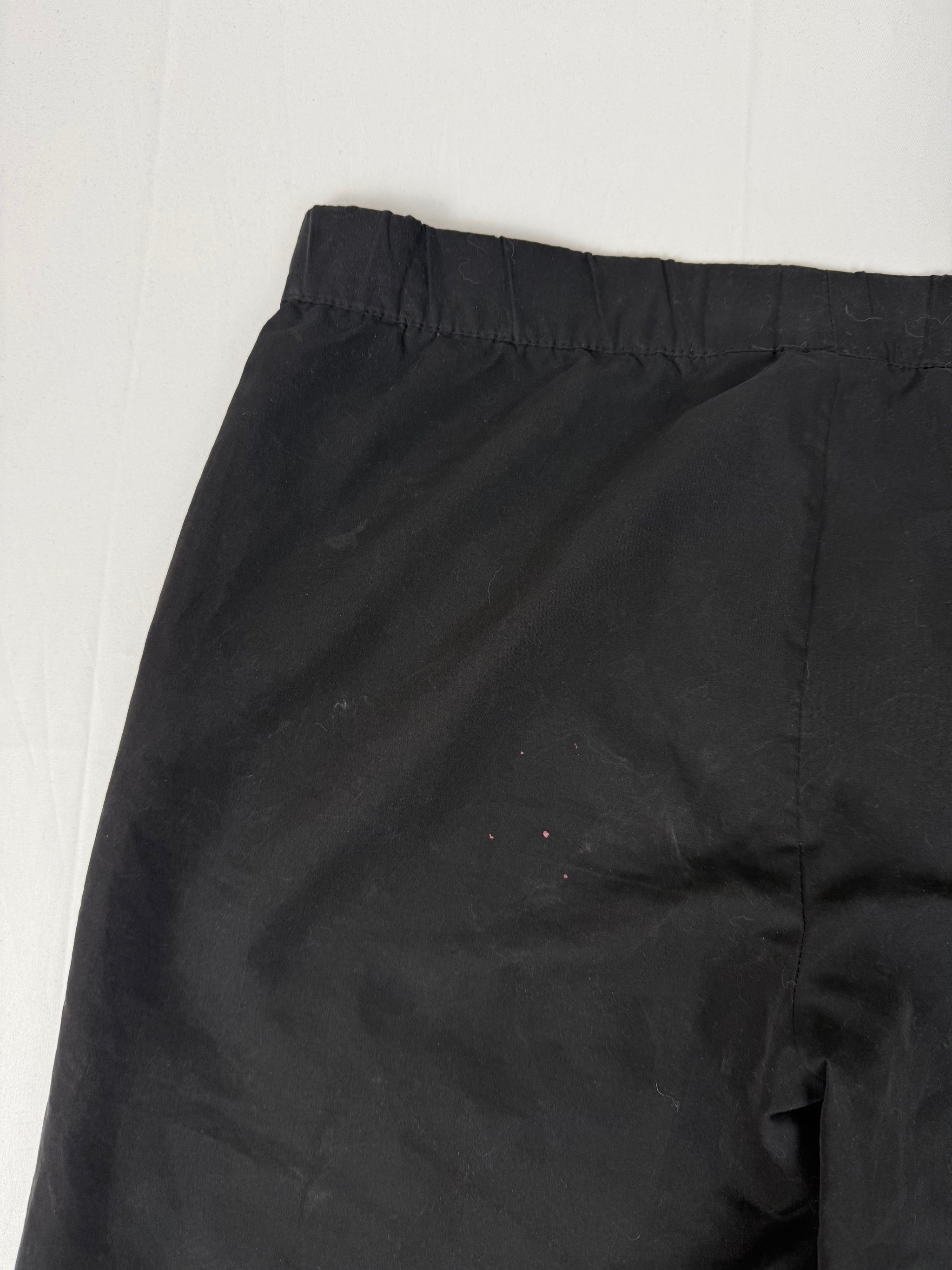 Black low rise activewear capri pants (M/L)