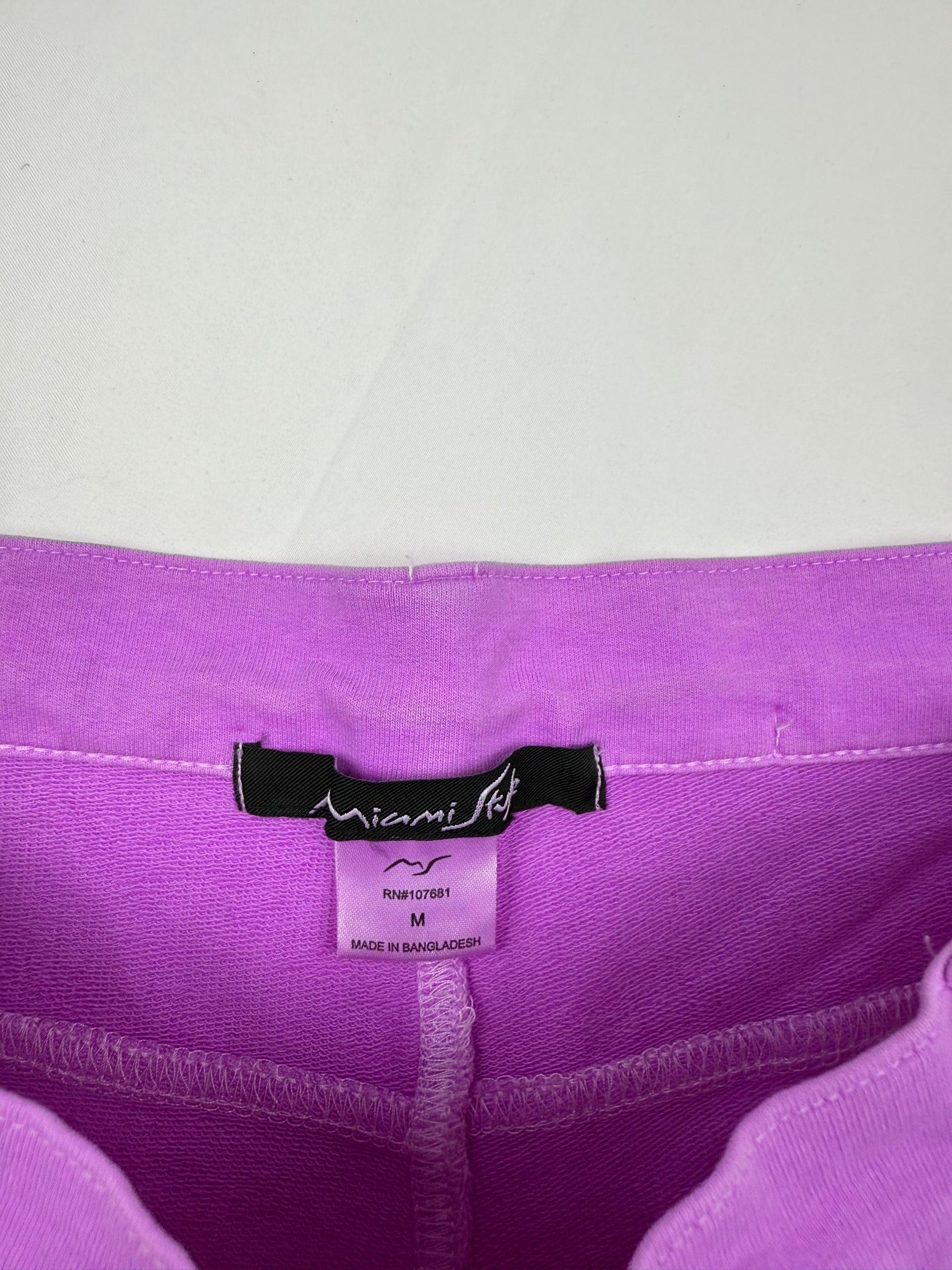 Purple low rise cotton mini short (S/M)