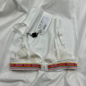 White brand new logo bra (85B)