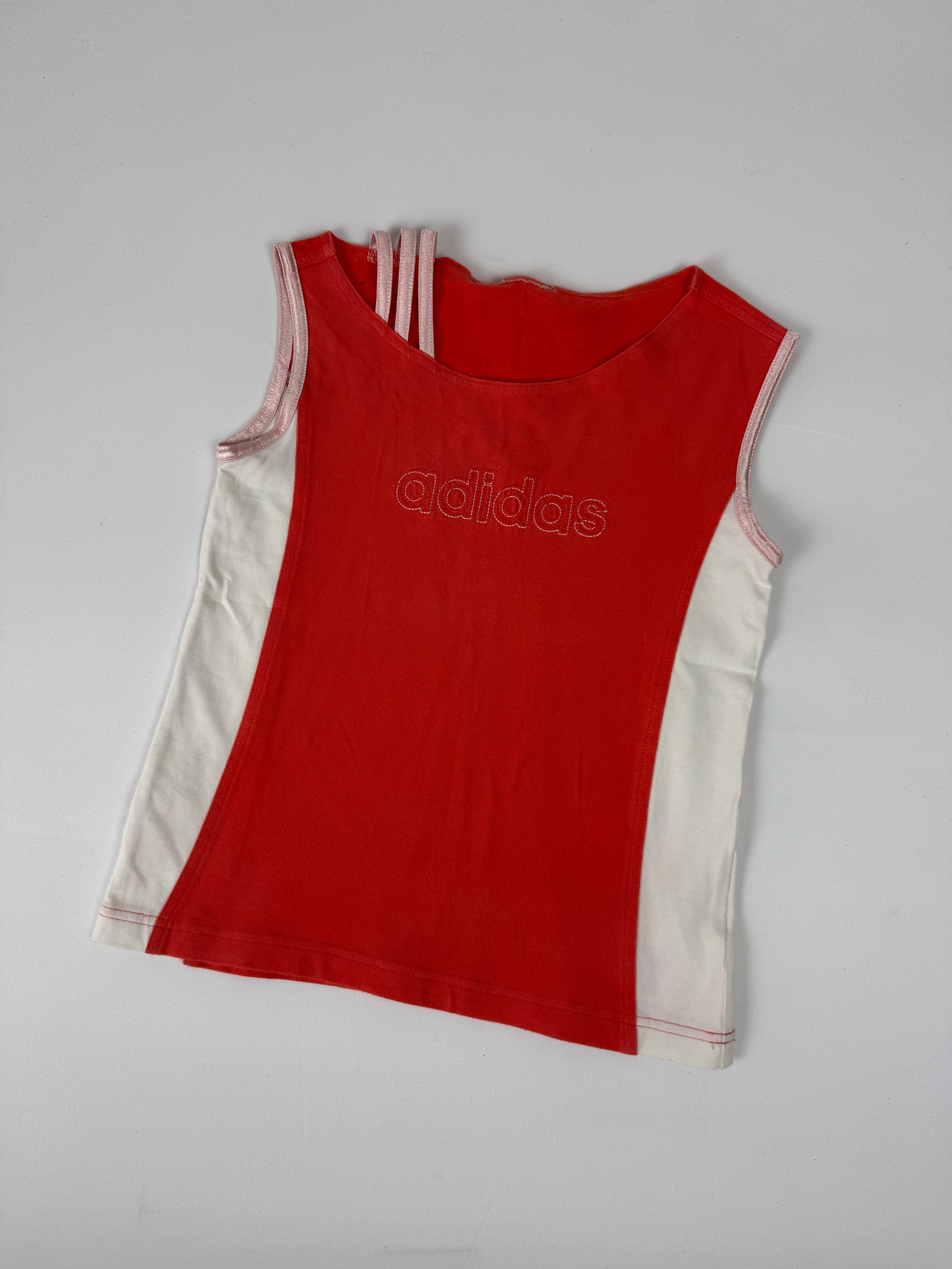 Orange activewear cotton top (S)