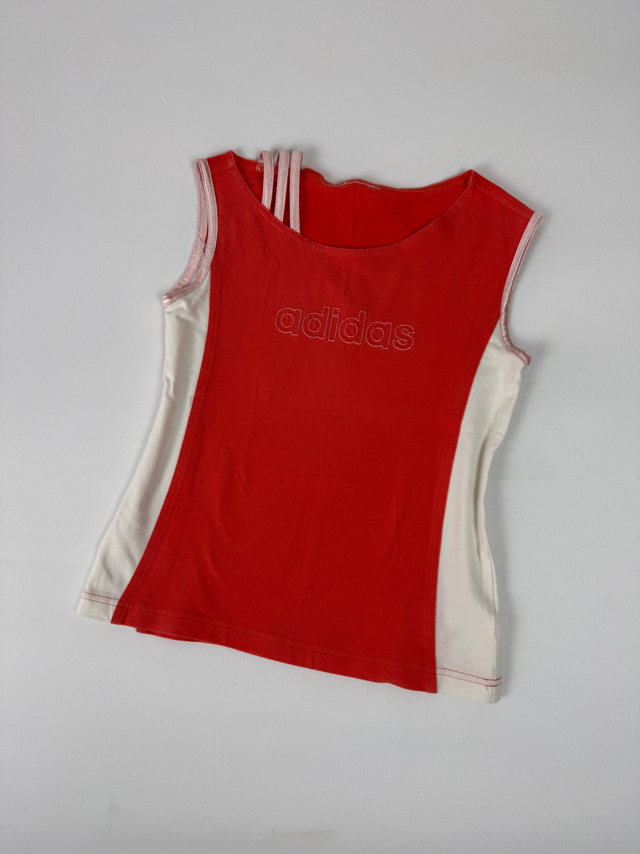 Orange activewear cotton top (S)