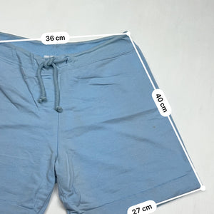 Baby blue New York cotton low rise mid short (S/M)