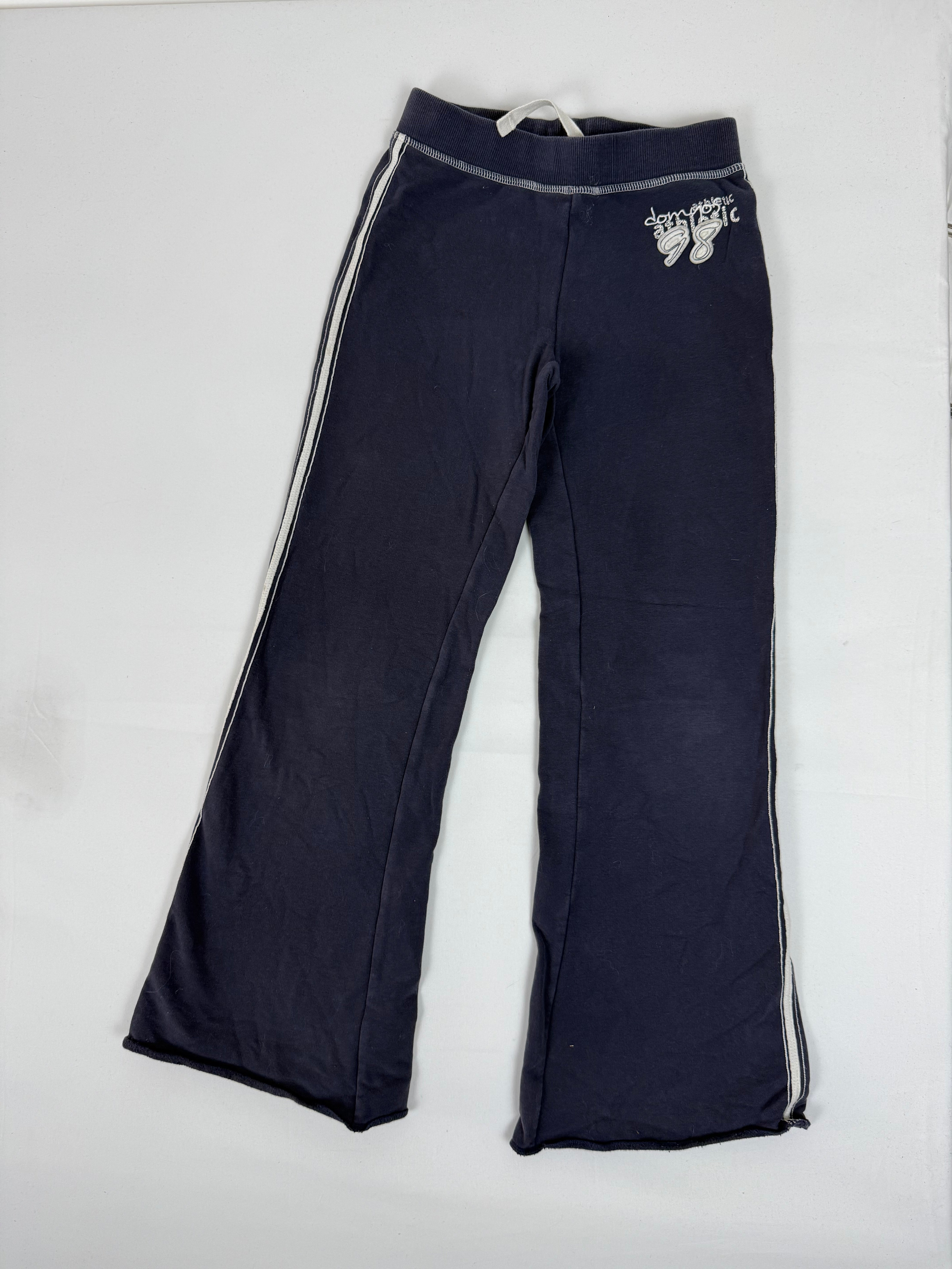 Navy cotton activewear capri pants (XS)