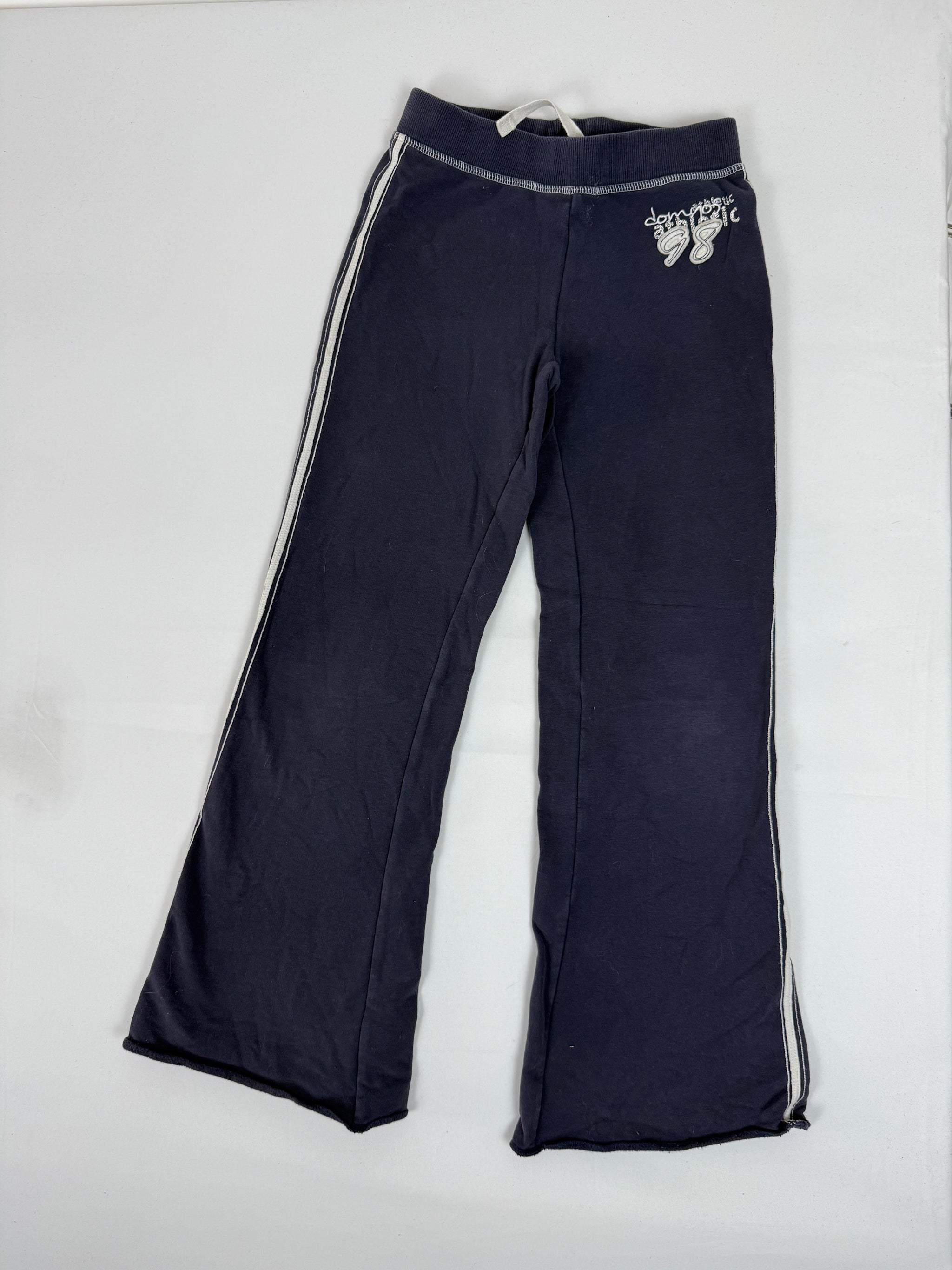 Navy cotton activewear capri pants (XS)