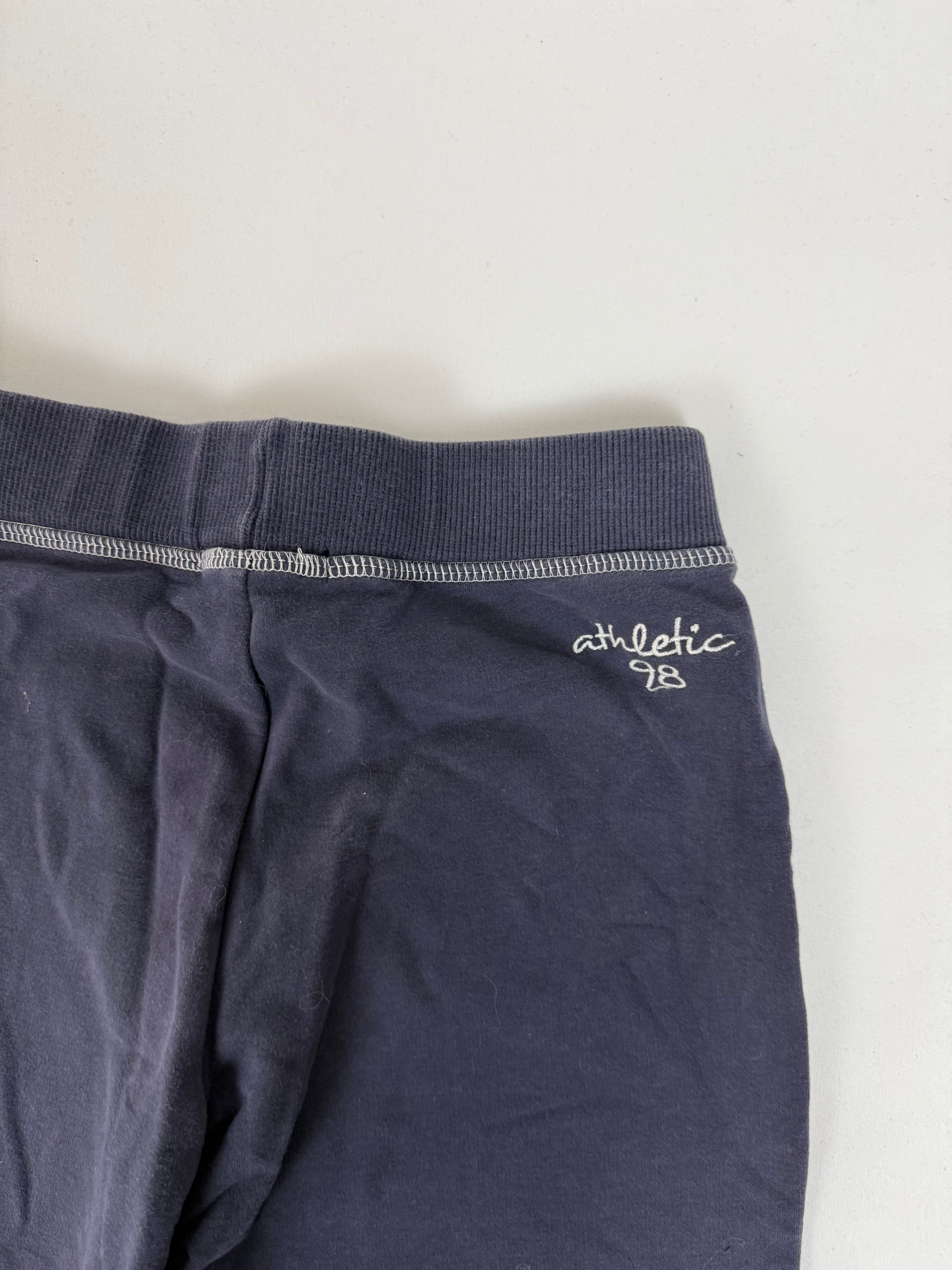 Navy cotton activewear capri pants (XS)