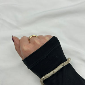 Silver stainless steel necklace + bracelet set