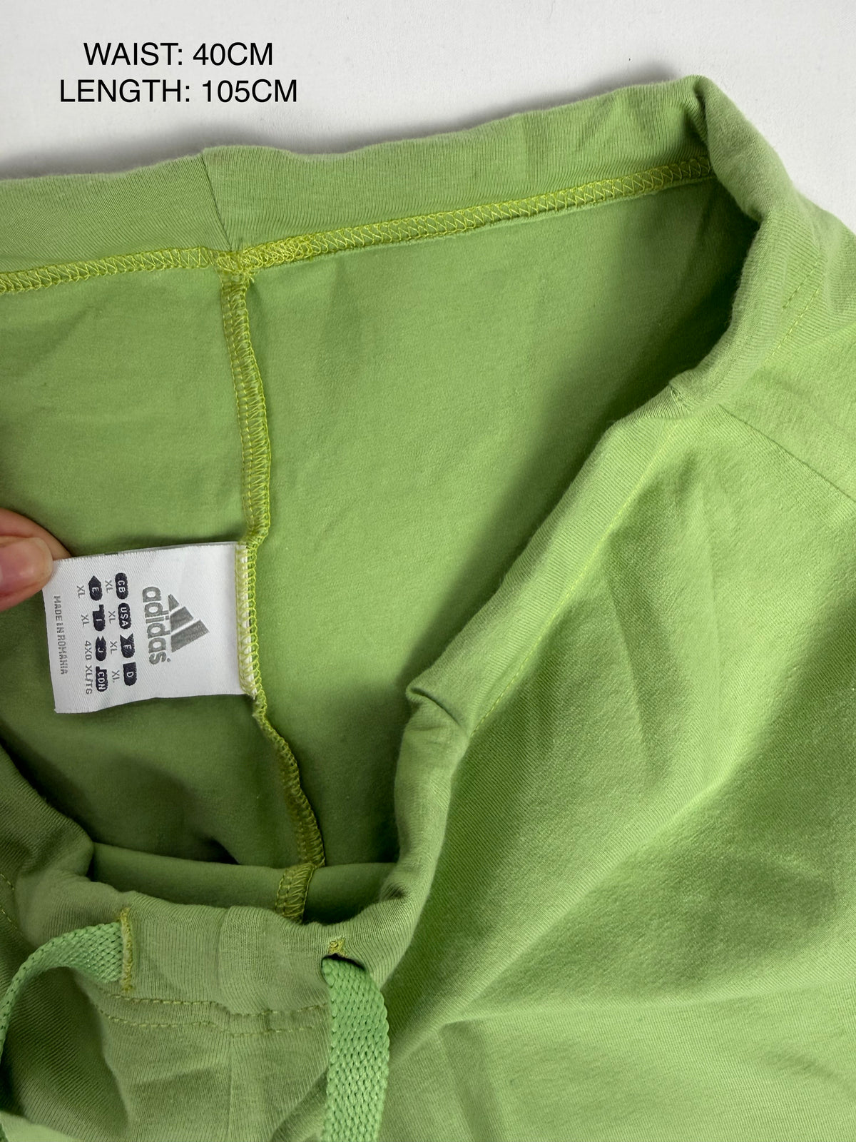 Green low rise activewear pants (XL)
