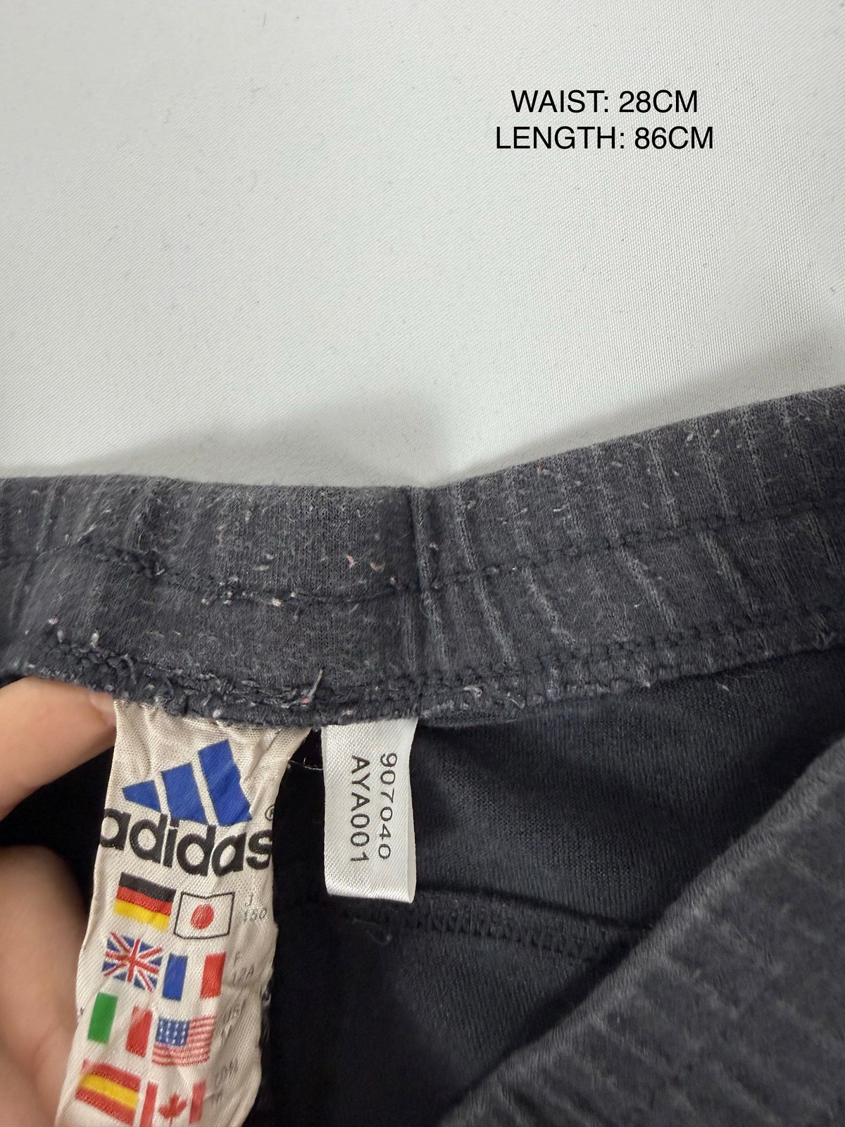 Dark grey low rise activewear pants (XS)
