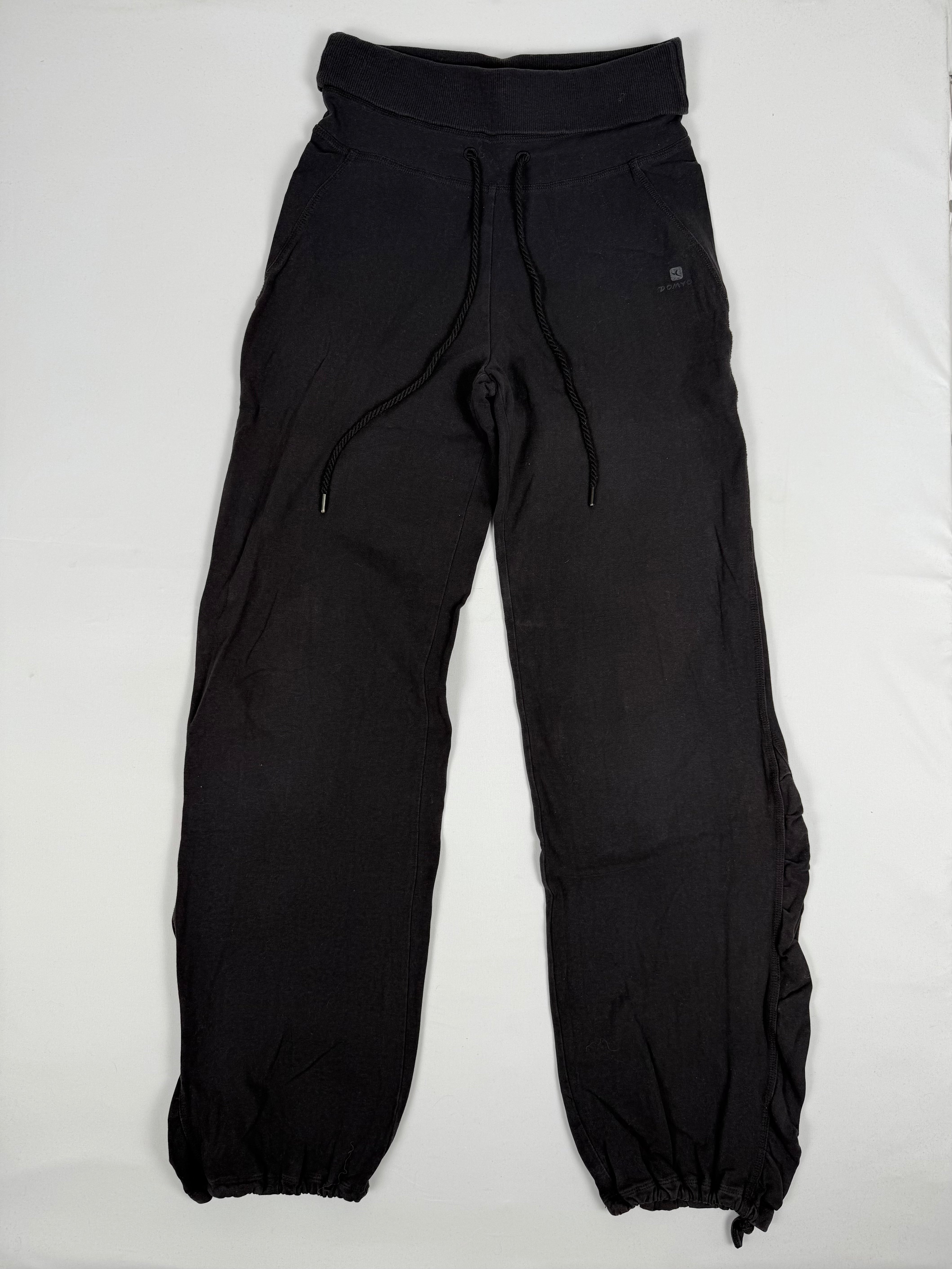 Pantalon corsaire taille basse à pois (S/M)