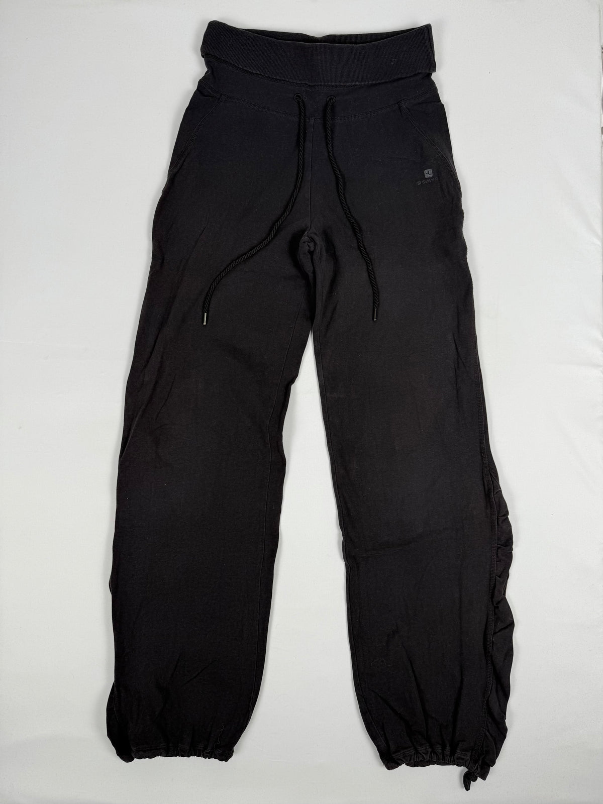 Pantalon corsaire taille basse à pois (S/M)