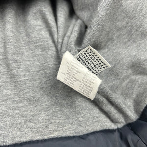 Black spell out logo puffer jacket (XS)