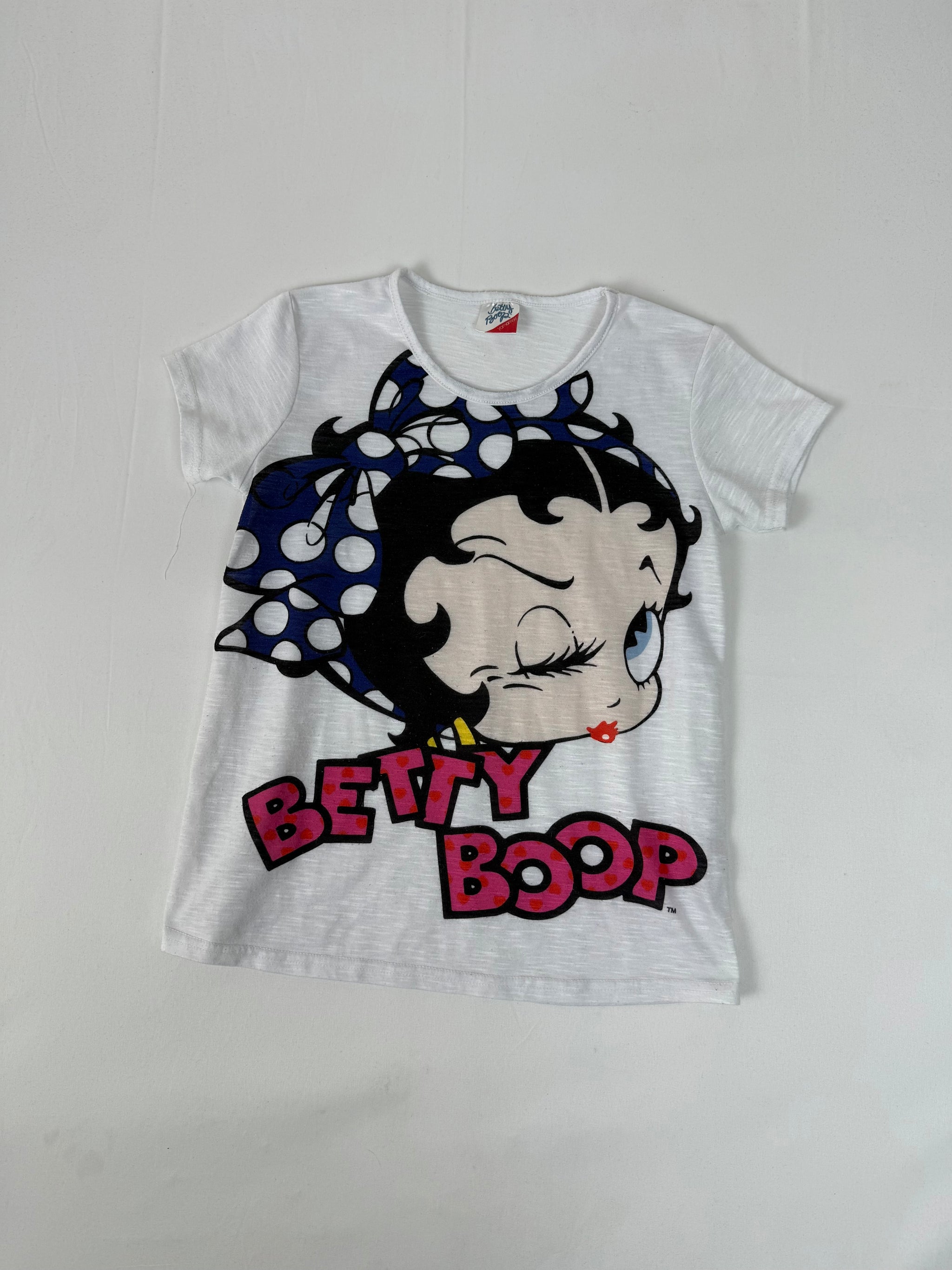 White graphic tee (S/M)